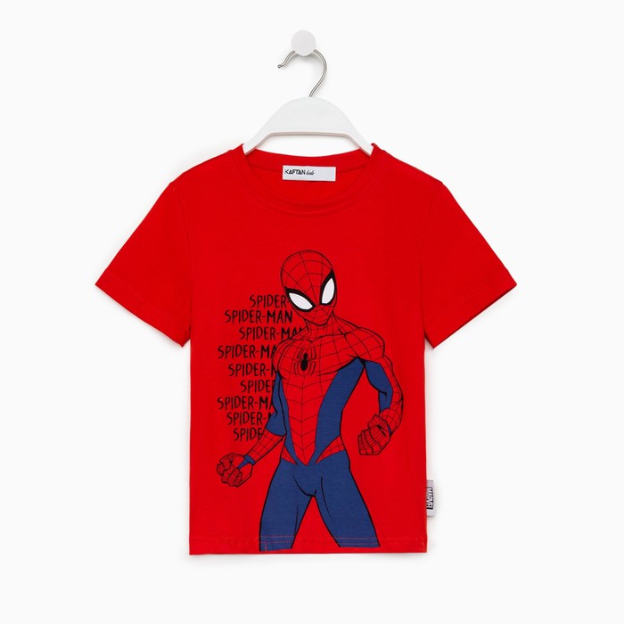 

Футболка MARVEL "Spider man hero", рост 98-104 (30), красный, Человек-паук