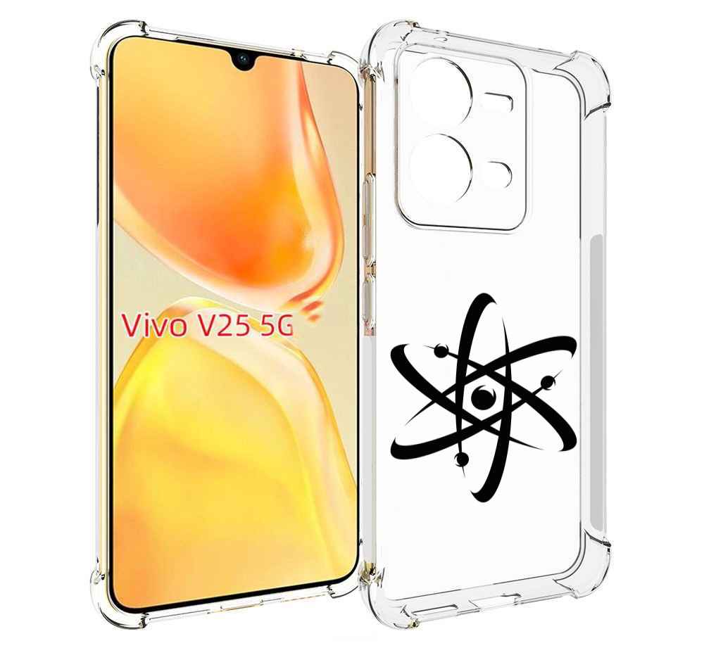 

Чехол MyPads атом для Vivo V25 5G / V25e, Прозрачный, Tocco