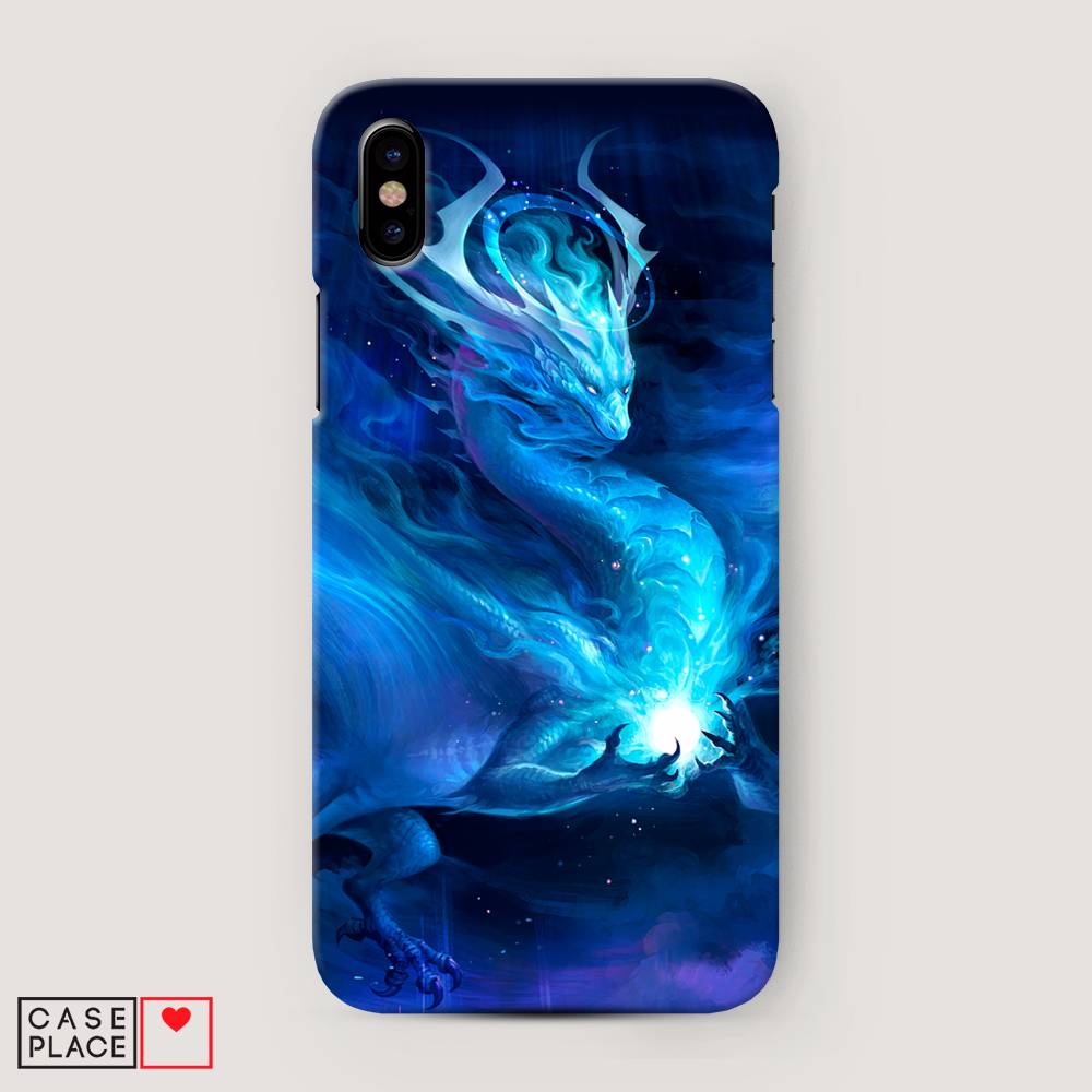 

Пластиковый чехол "Лунный дракон" на Apple iPhone XS Max (10S Max), 11920-1