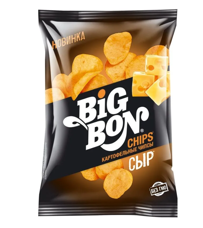 Картофельные чипсы Big Bon 