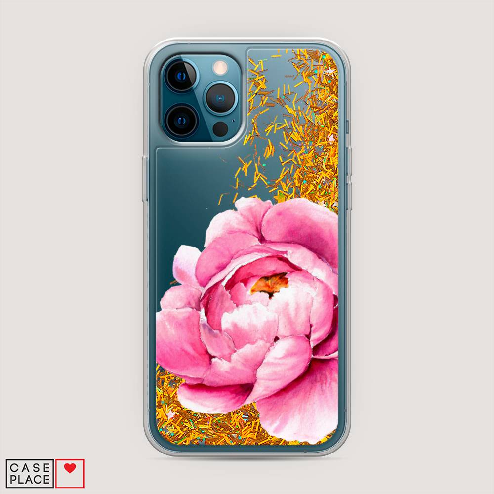 

Чехол Awog на Apple iPhone 12 Pro Max / Айфон 12 Pro Max "Прекрасный пион", Разноцветный, 12790-1