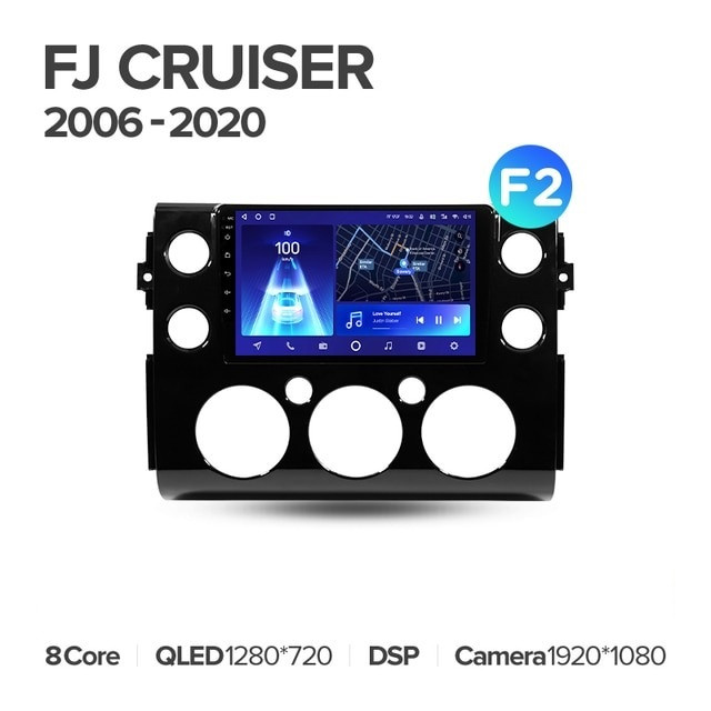 

Автомобильная магнитола Teyes CC2 Plus 4/64 Toyota FJ Cruiser J15 (2006-2020) F2, CC2 Plus