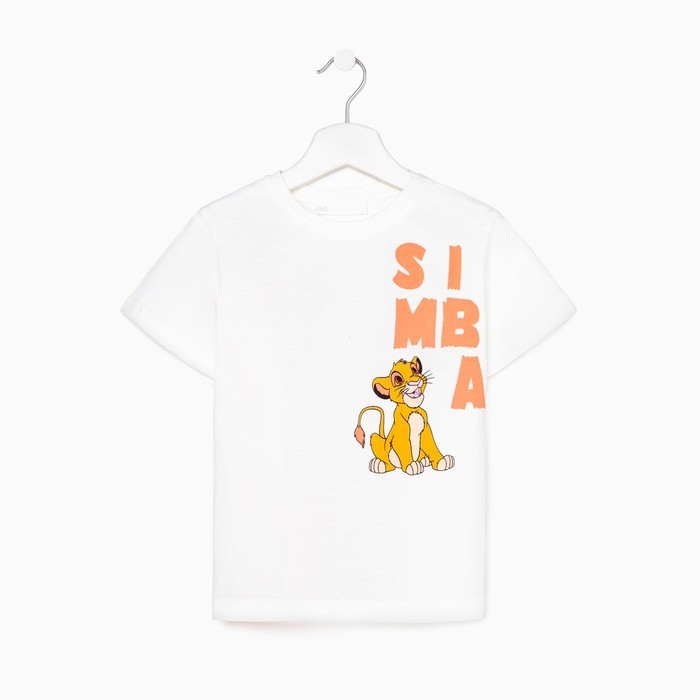 

Футболка детская Simba, цвет белый, рост 92-98 см (2-3 года)