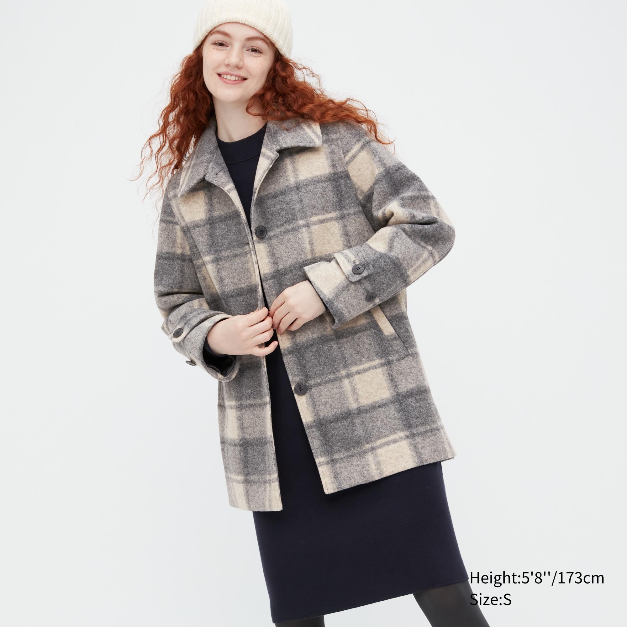 

Пальто женское UNIQLO 450501COL02 серое 2XS (доставка из-за рубежа), 450501COL02