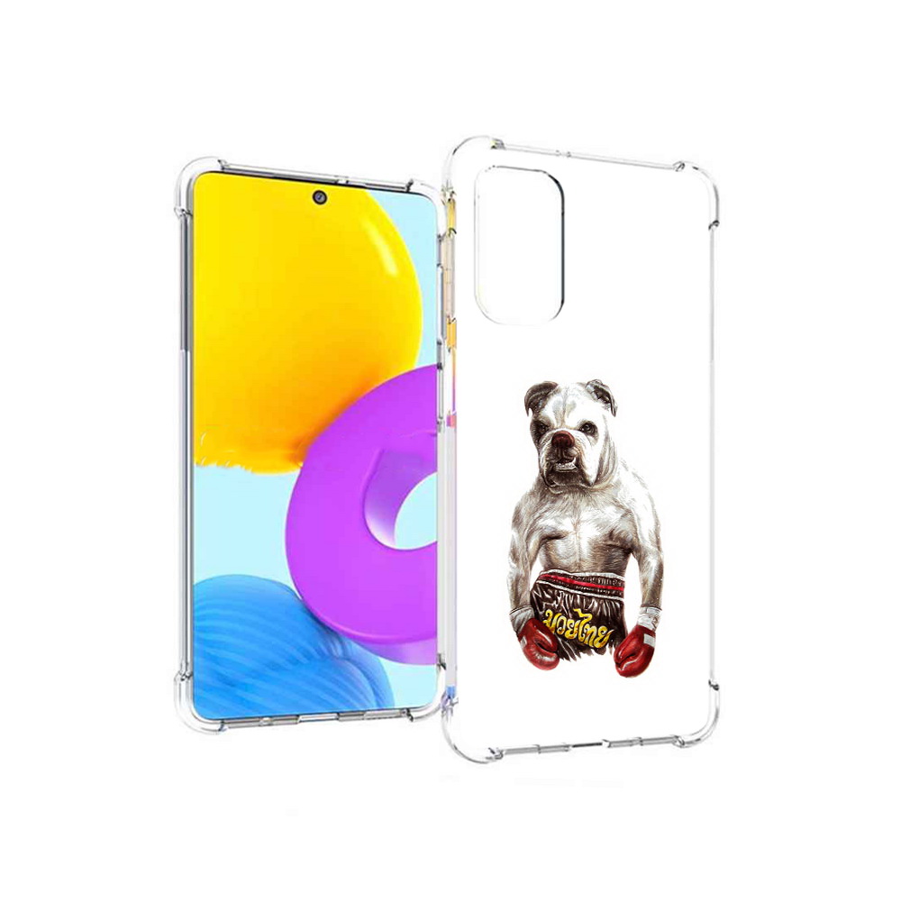 

Чехол MyPads Tocco для Samsung Galaxy M52 5G боксер (PT226932.542.243), Прозрачный, Tocco