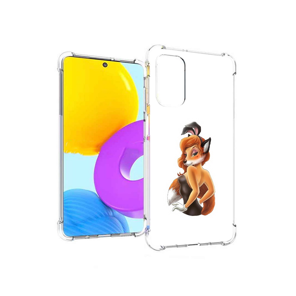 

Чехол MyPads Tocco для Samsung Galaxy M52 5G баронесса (PT226932.542.227), Прозрачный, Tocco