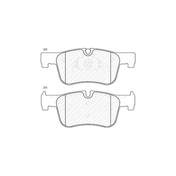 

Колодки тормозные передние AywiParts aw1810708