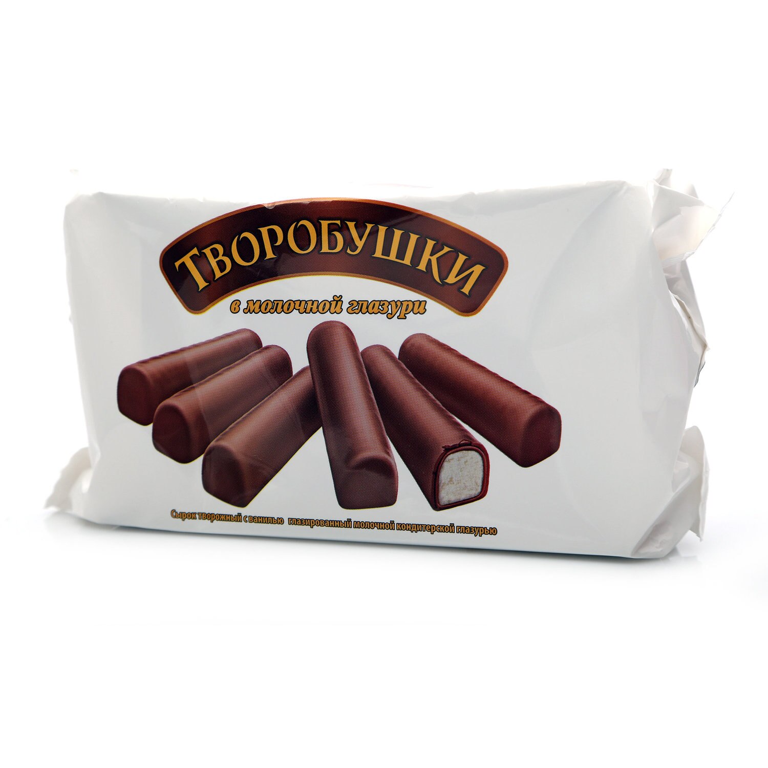 

Сырок творожный Творобушки с клубникой глазированный 20% БЗМЖ 40 г