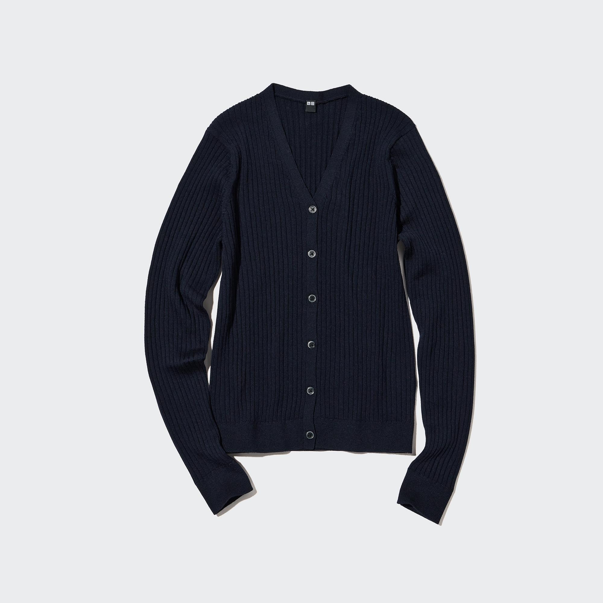 

Кардиган женский UNIQLO 450505COL69 синий L (доставка из-за рубежа), 450505COL69