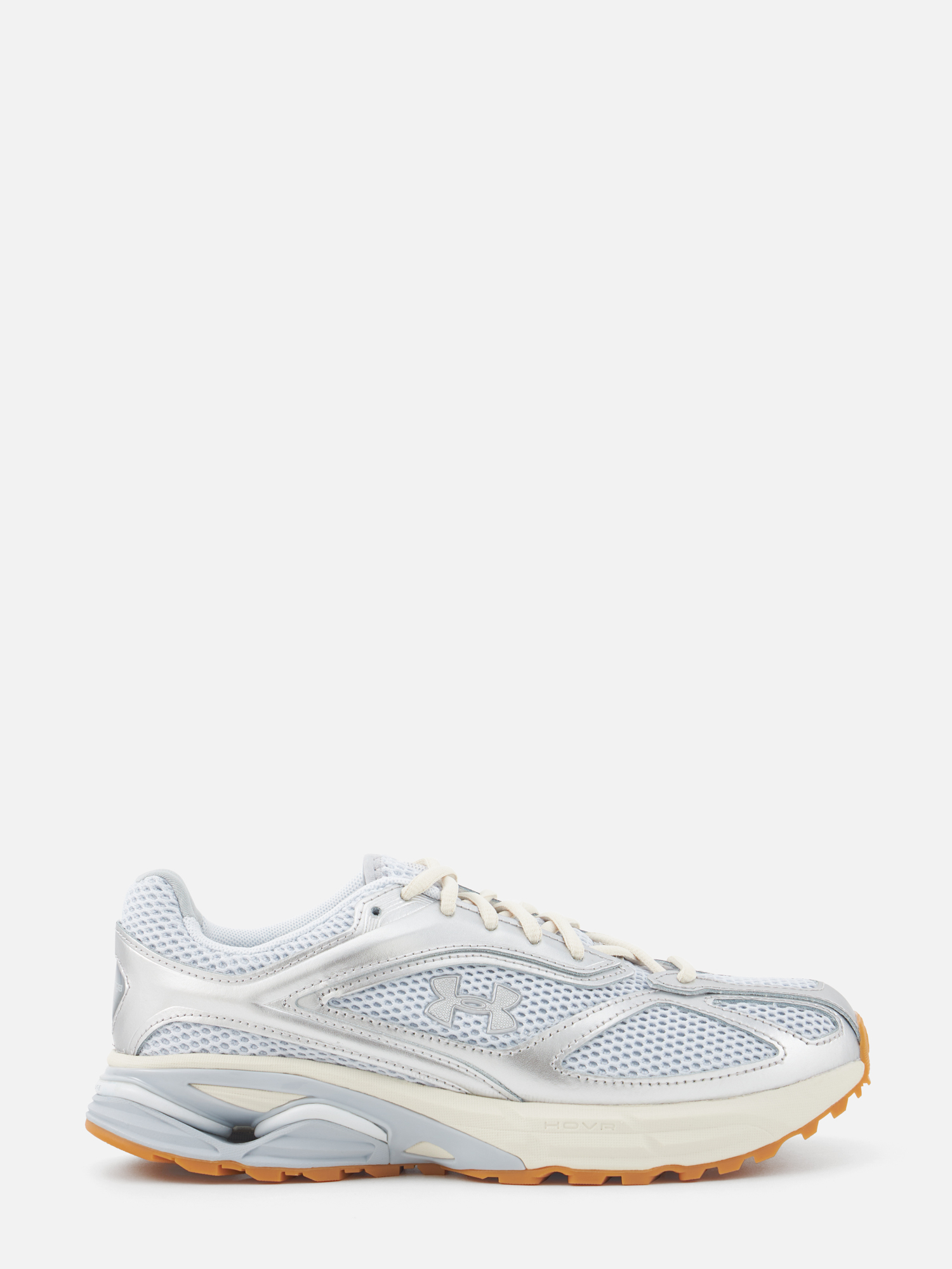 

Кроссовки мужские Under Armour 3027595 серебристые 9.5 US, Серебристый, 3027595