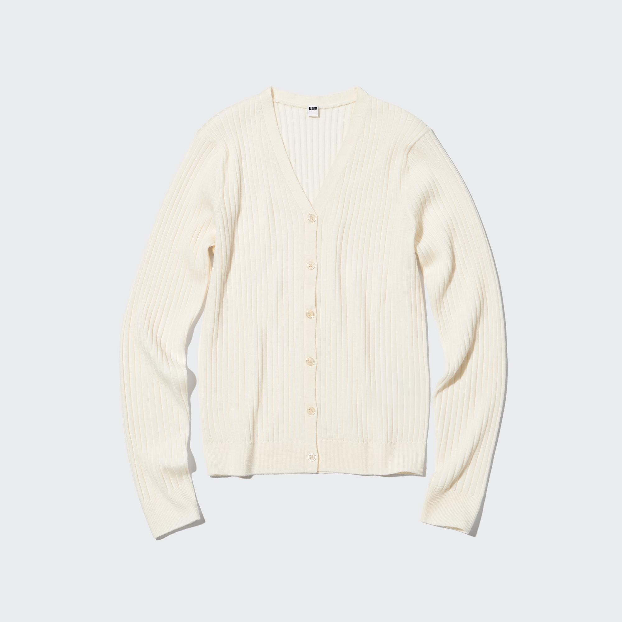 

Кардиган женский UNIQLO 450505COL01 белый L (доставка из-за рубежа), 450505COL01