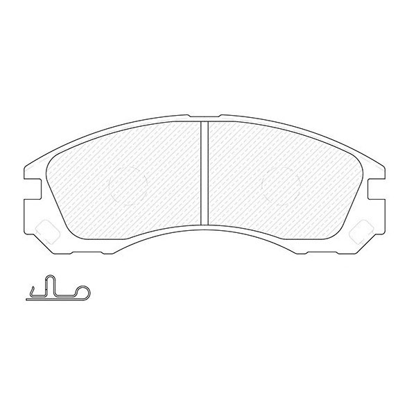 

Колодки тормозные передние AywiParts aw1810275