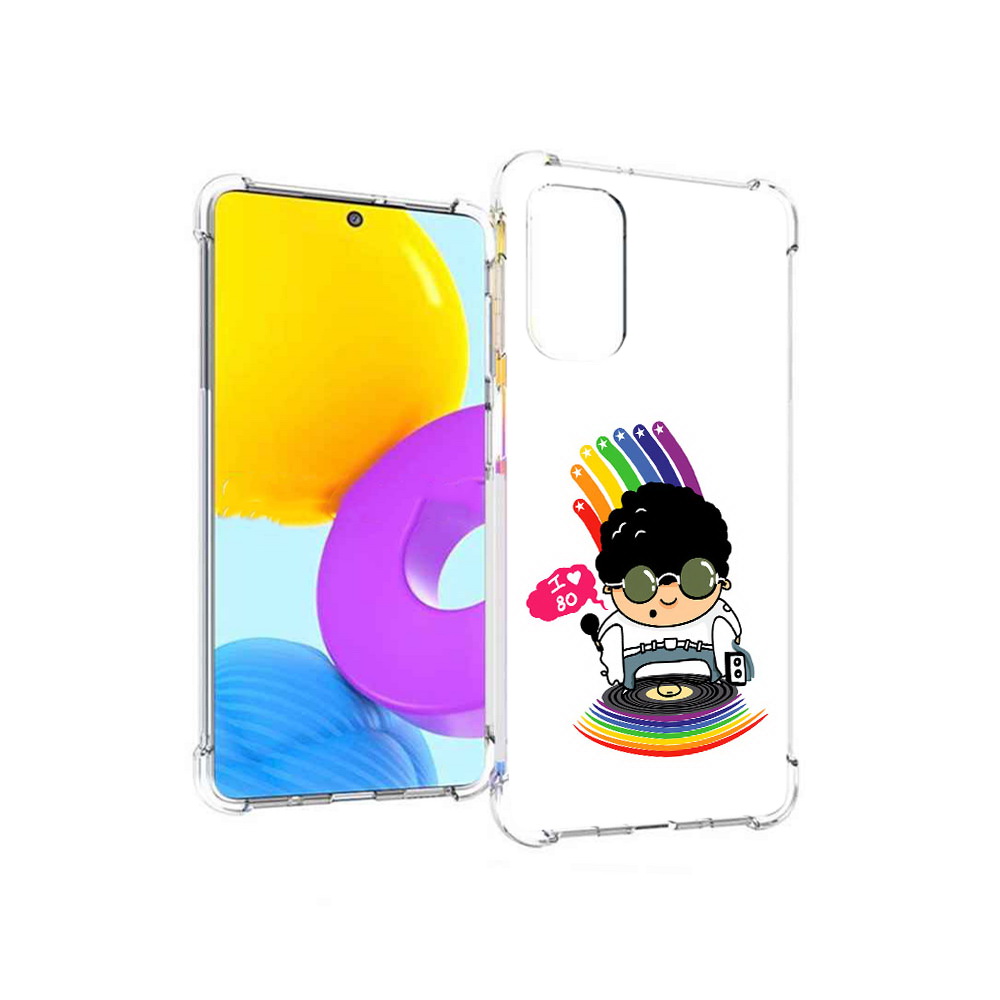 

Чехол MyPads Tocco для Samsung Galaxy M52 5G Я люблю 80-е (PT226932.542.205), Прозрачный, Tocco
