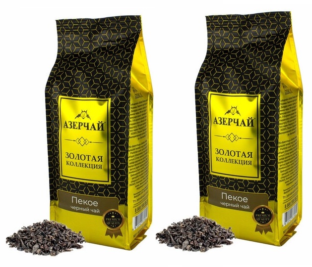

Чай черный Azercay Gold collection Pekoe, 250 г, 2 шт