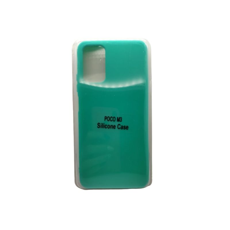 

Чехол Silicone Case Poco M3 (салатовый)