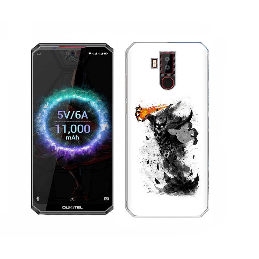 

Чехол MyPads Tocco для Oukitel K13 Pro nevermore черно белый, Прозрачный, Tocco