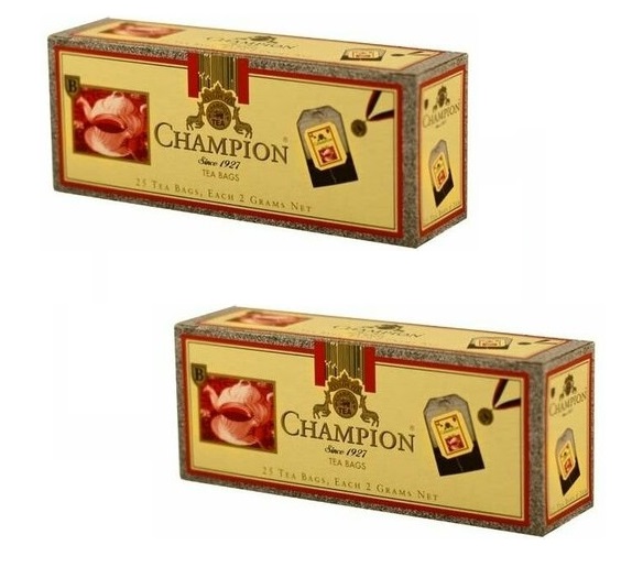 

Чай черный Beta Tea Чемпион, 25 пак х 1,5 г, 2 шт