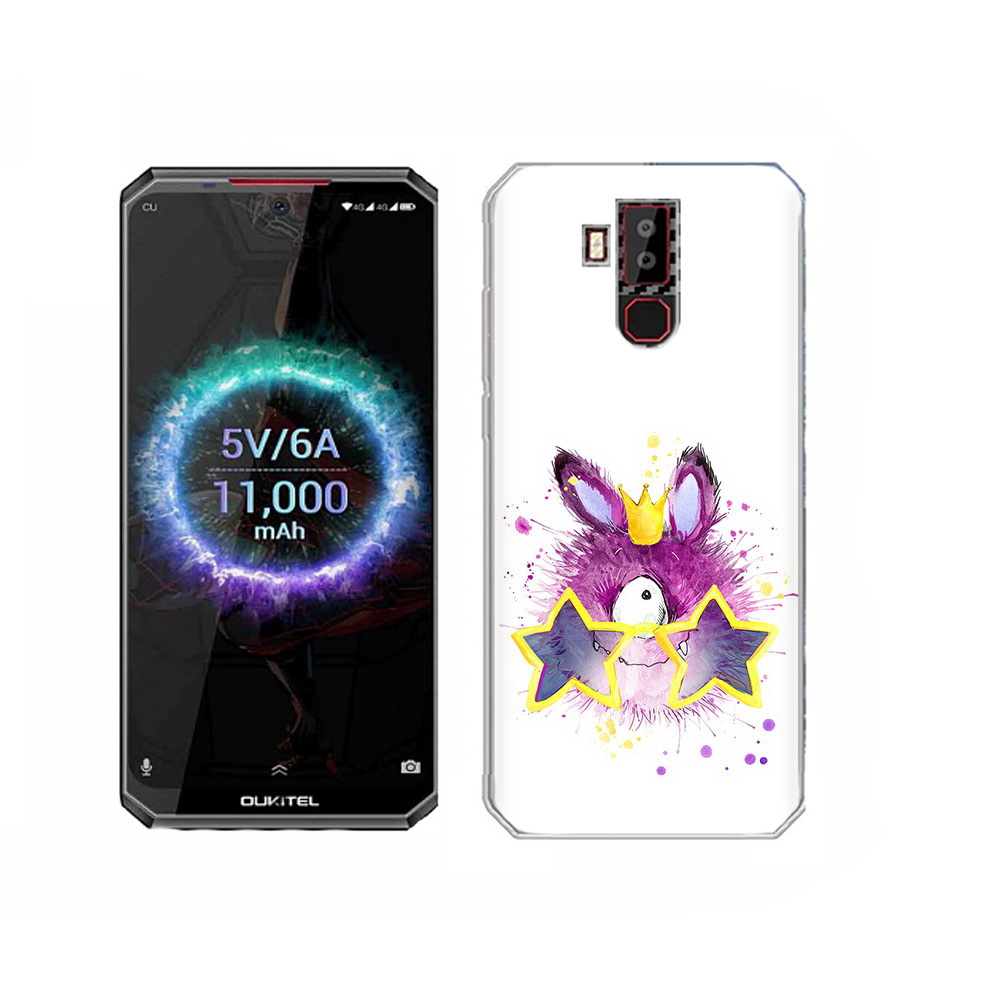 

Чехол MyPads Tocco для Oukitel K13 Pro Шуршуля, Прозрачный, Tocco
