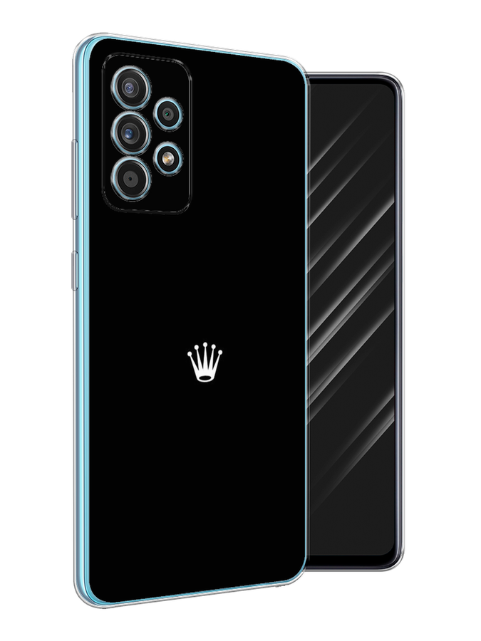 

Чехол Awog на Samsung Galaxy A52s / Самсунг A52s "Белая корона на черном фоне", Разноцветный, 2106550-7