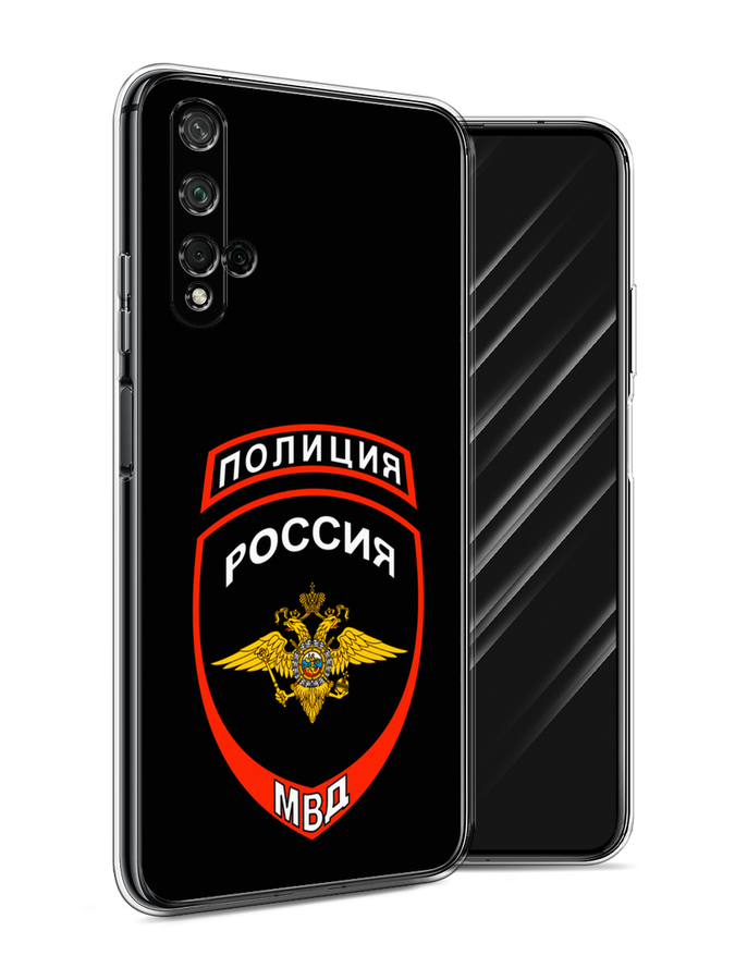 

Чехол Awog на Honor 20 "Полиция шеврон", Черный;красный;белый, 69550-5