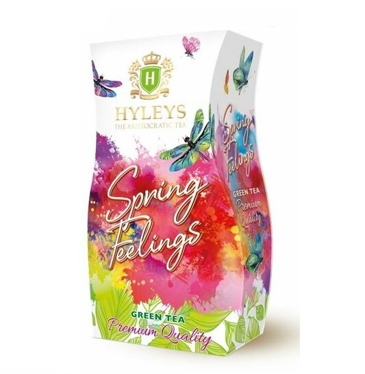 Чай зеленый HYLEYS Spring Feelings крупнолистовой 50 г 385₽