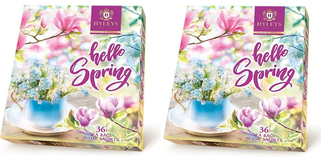 

Чай черный и зеленый HYLEYS Hello Spring , 36 пакетиков, 2 шт
