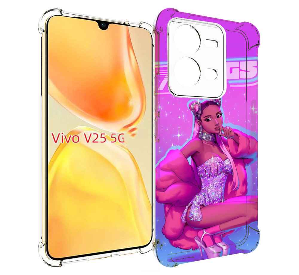 

Чехол MyPads ариана-гранде для Vivo V25 5G / V25e, Прозрачный, Tocco