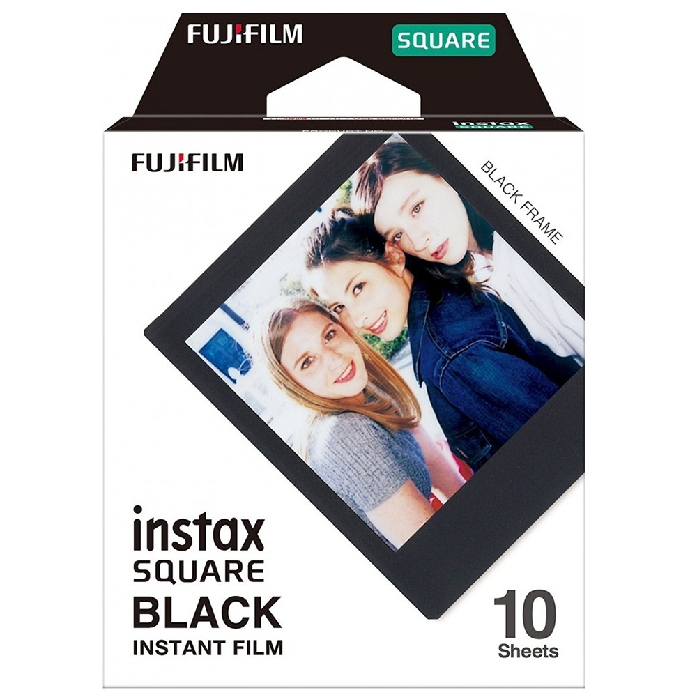 фото Картридж для фотоаппарата fujifilm instax square blackframe10