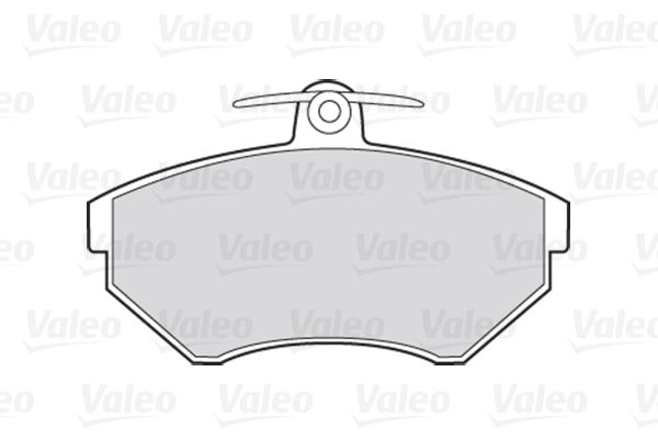 

Тормозные колодки Valeo передние дисковые 301330