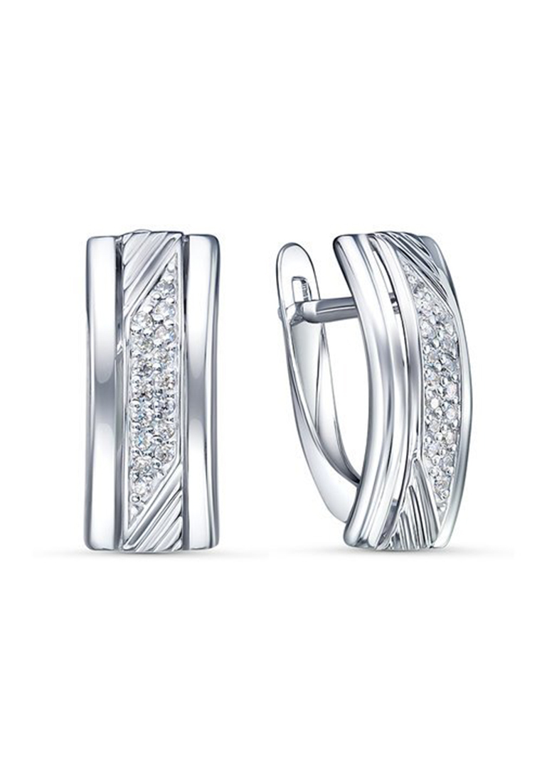 

Серьги из серебра с фианитом Kari Jewelry с1201002, с1201002