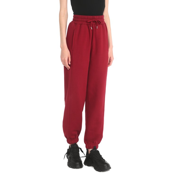 

Спортивные брюки женские Maison David MLW17W-08 бордовые XS, Бордовый, MLW17W-08
