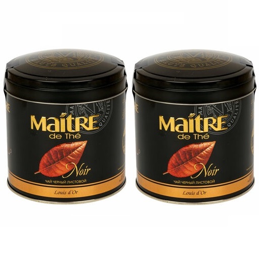 

Черный чай Maitre de The, Луидор, 150 г, 2 шт