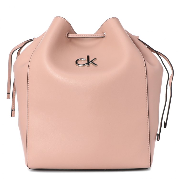 фото Сумка кросс-боди женская calvin klein k60k608176 светло-розовая