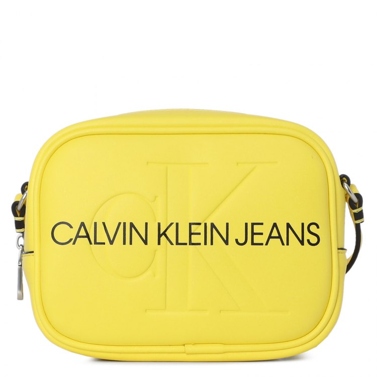 фото Сумка кросс-боди женская calvin klein jeans k60k607202 желтая