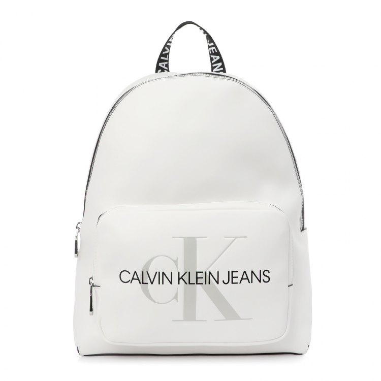 фото Рюкзак женский calvin klein jeans k60k607201 белый