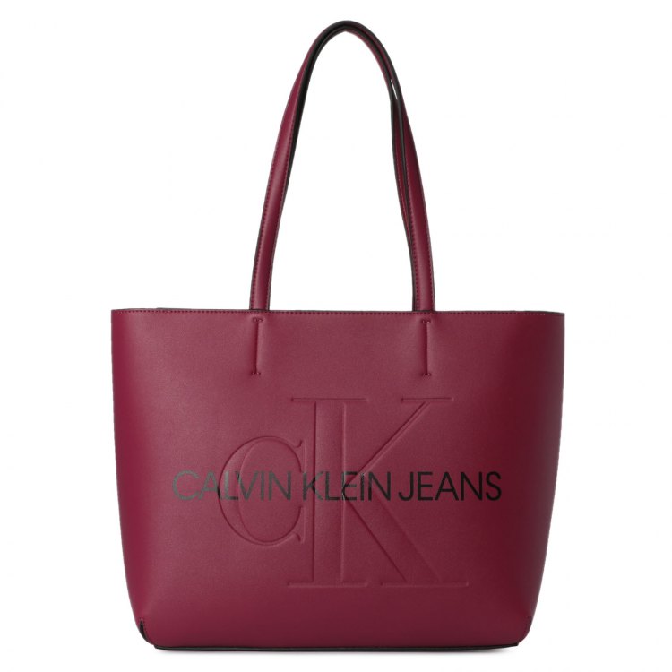 

Шоппер женский Calvin Klein Jeans K60K607200 темно-розовый, K60K6.07200