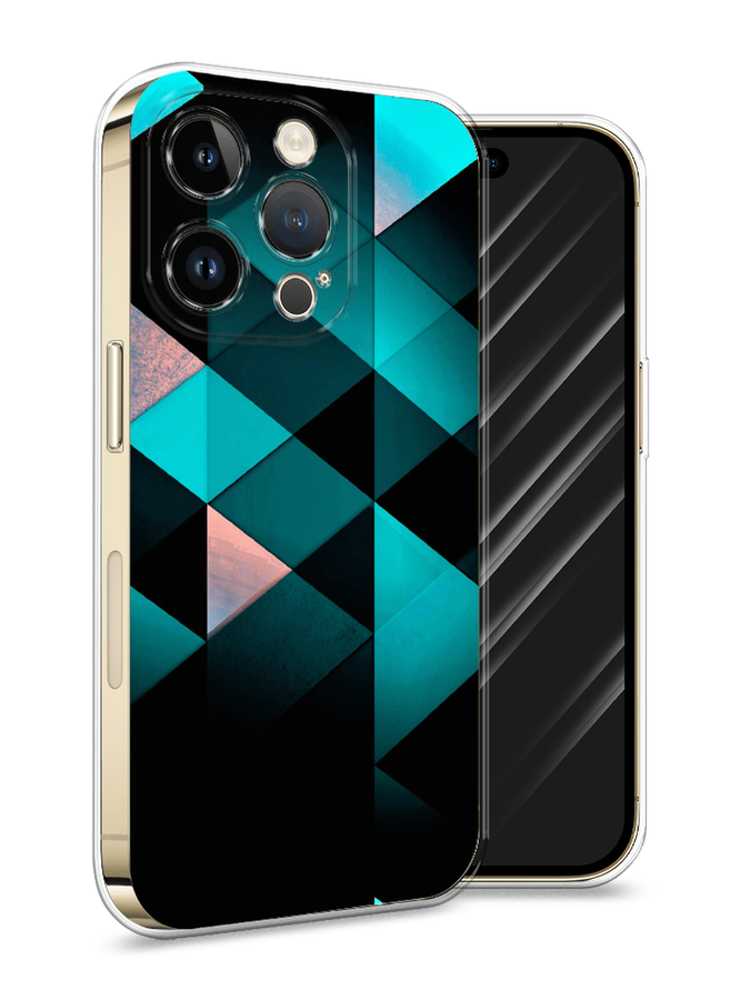 

Силиконовый чехол Awog "Геометрия 16" для Apple iPhone 14 Pro, Разноцветный, 15250-3