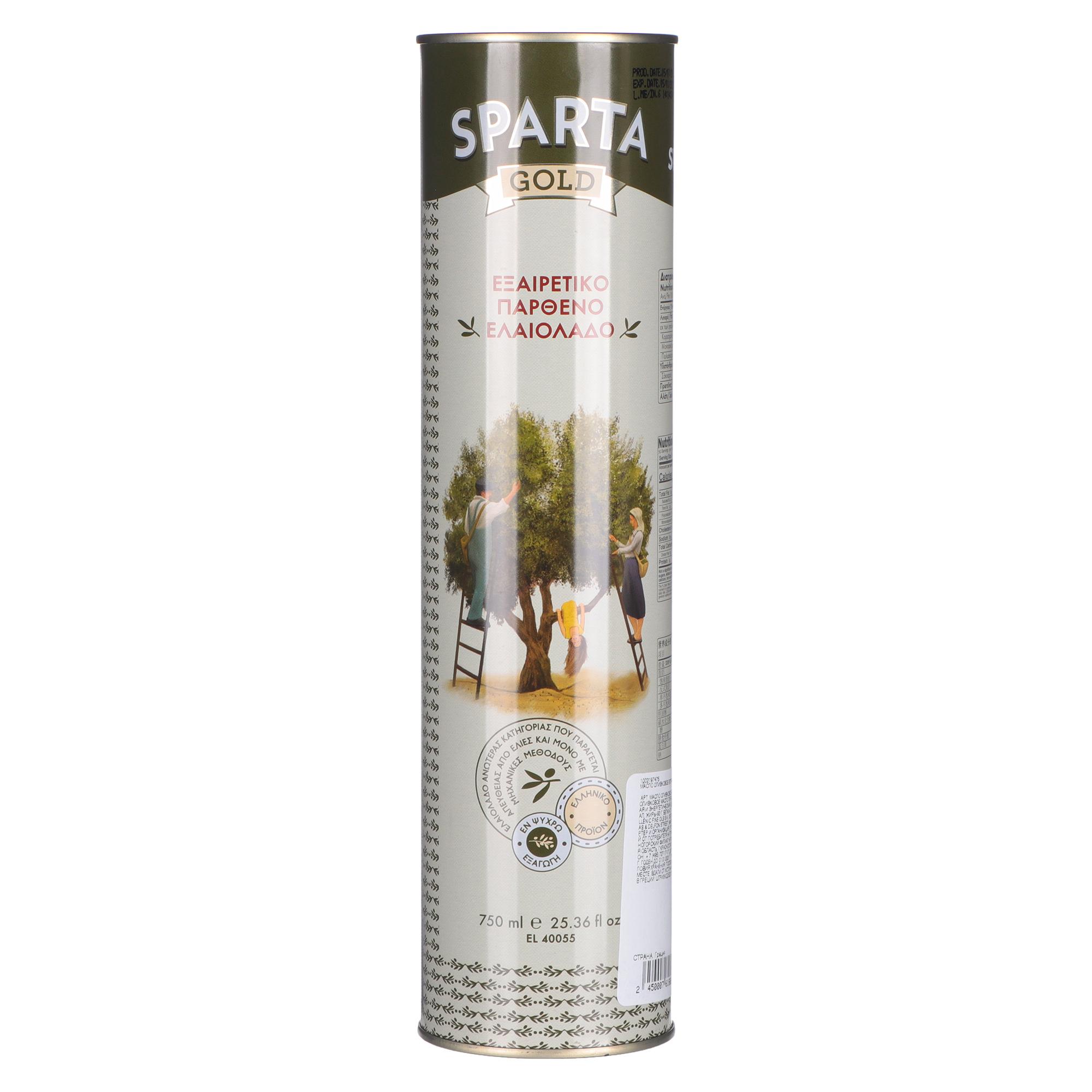 

Масло оливковое Sparta Gold Extra Virgin 750 мл