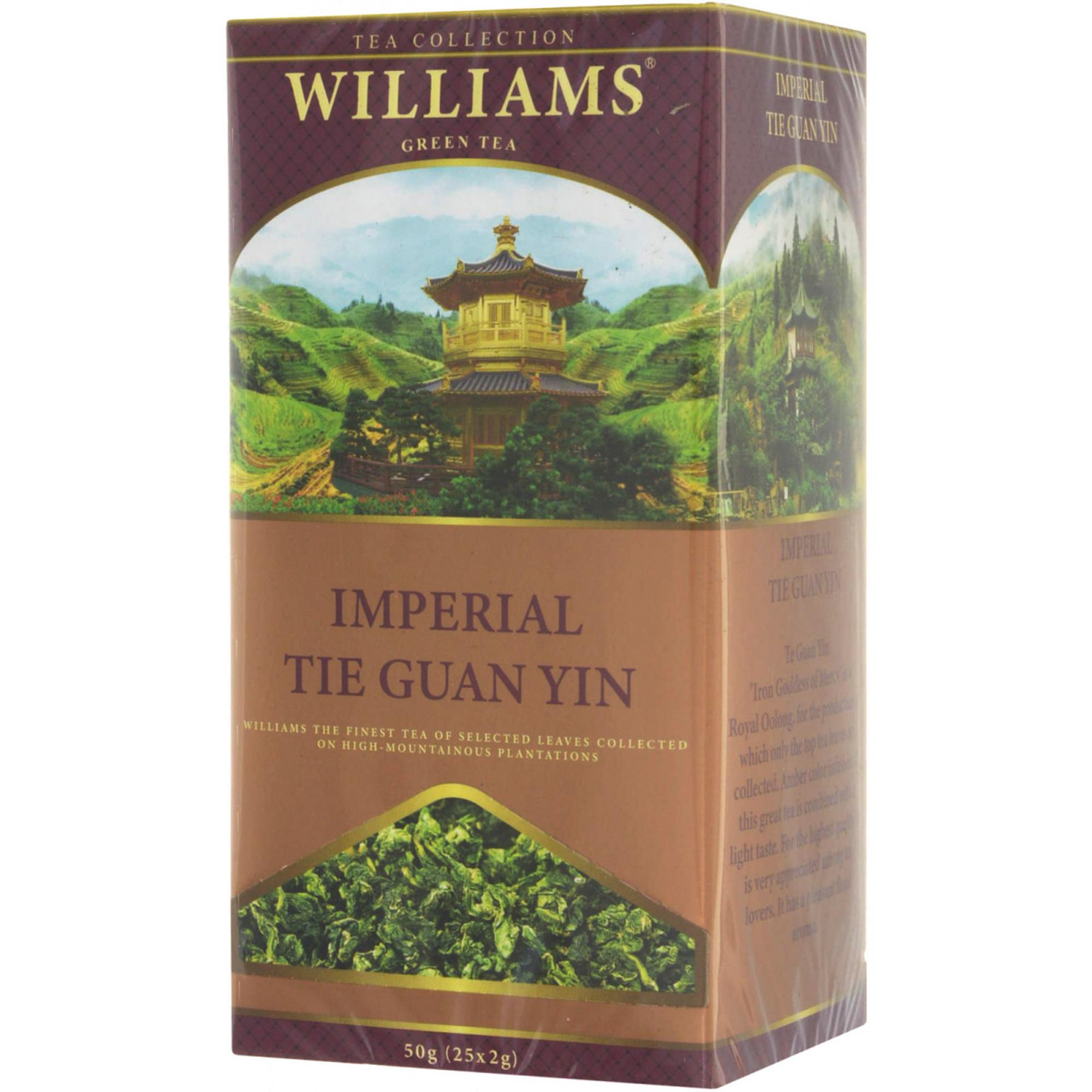 фото Чай зеленый williams imperial tie guan yin 2 г x 25 шт