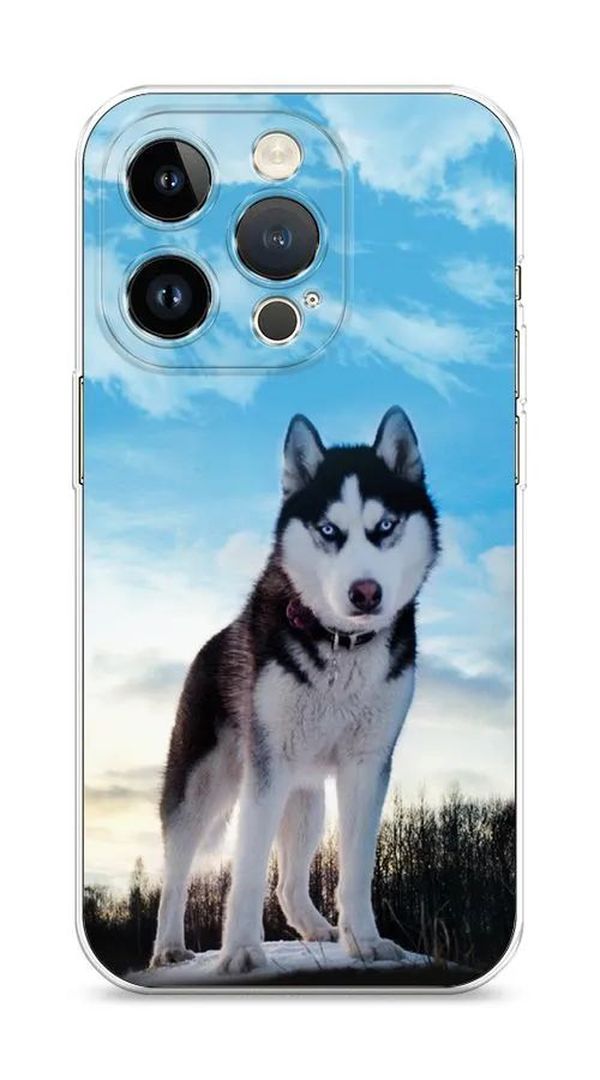 

Чехол Awog на Apple iPhone 14 Pro / Айфон 14 Pro "Хаски 3", Разноцветный, 15250-2