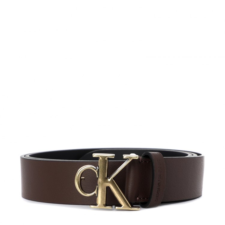 

Ремень мужской Calvin Klein Jeans K50K507065 коричневый, 105 см, K50K507065