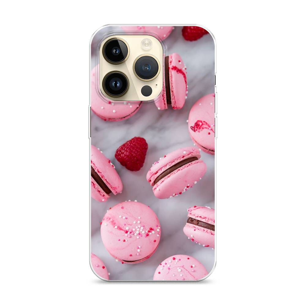 

Чехол Awog на Apple iPhone 14 Pro / Айфон 14 Pro "Макарони с малиной", 15250-10