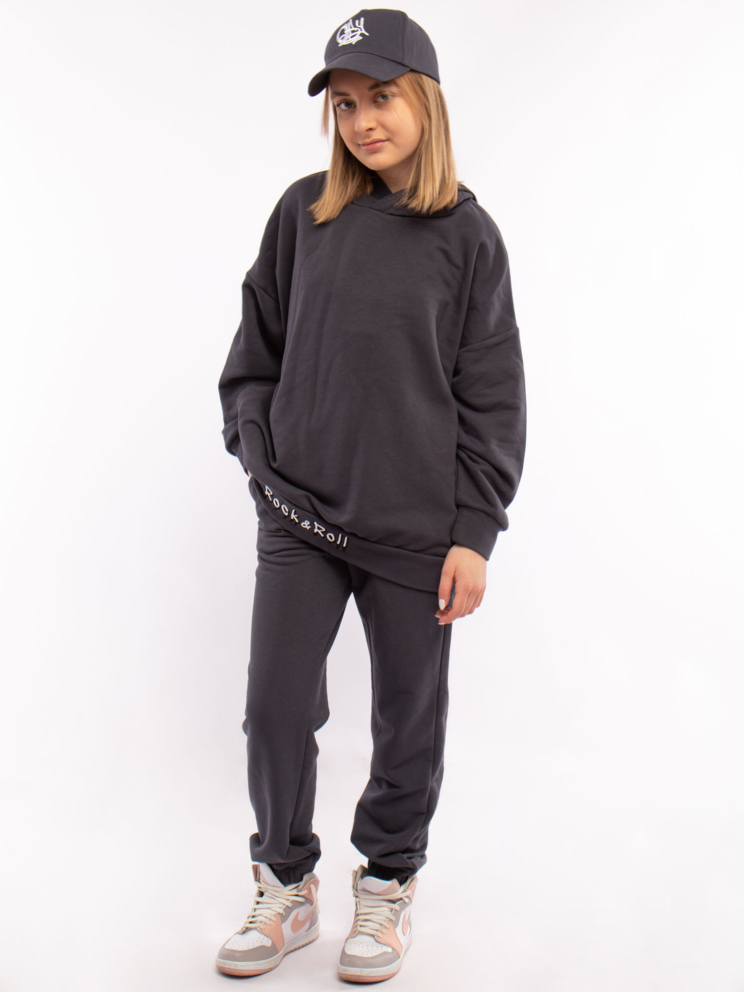 

Брюки детские Batik 027_БП23 цвет графит, размер 158, Серый, 027_БП23