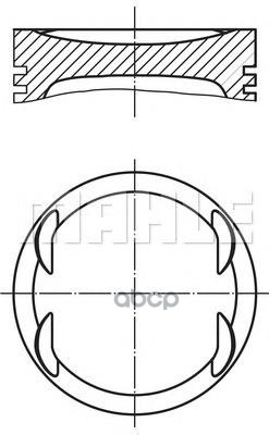 

Поршень, Комплект Mahle/Knecht арт. 011 69 01