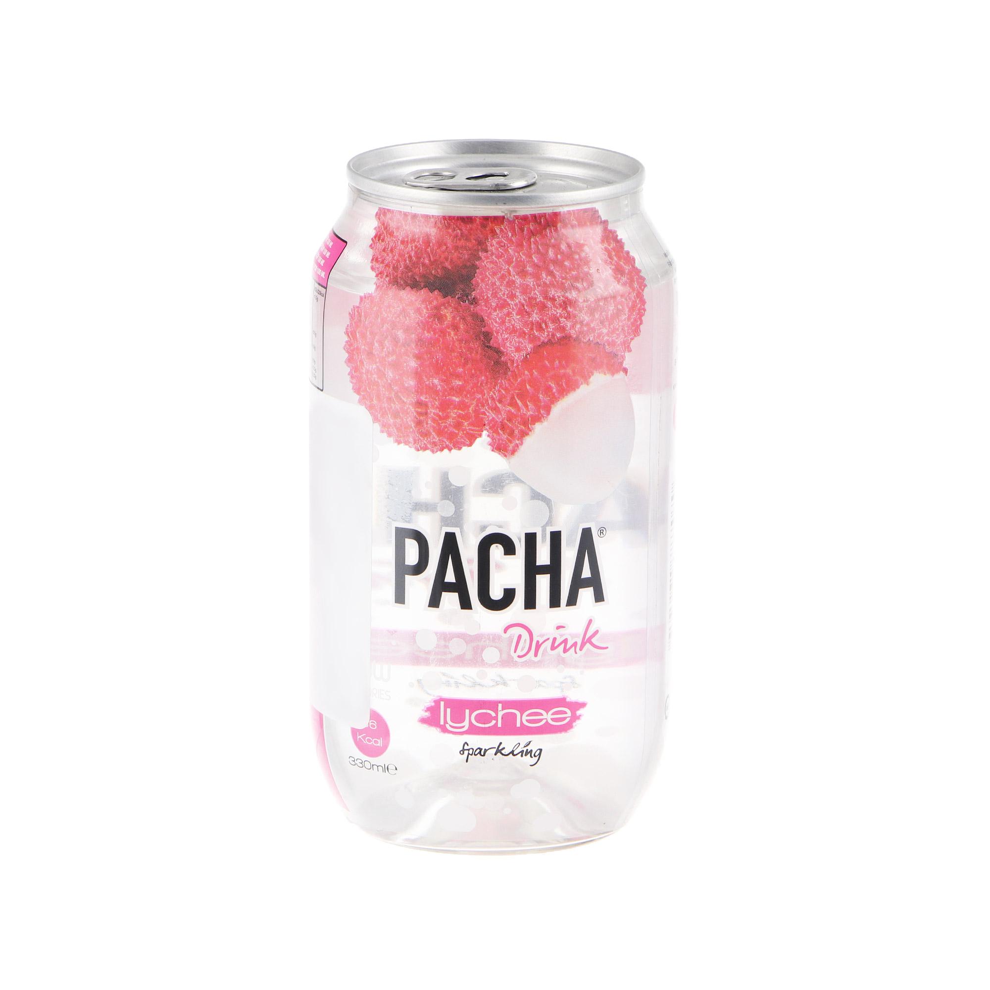 Газированный напиток Pacha Drink личи 330 мл