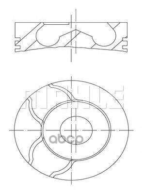 

Поршень В Комплекте Mahle/Knecht арт. 022 01 00