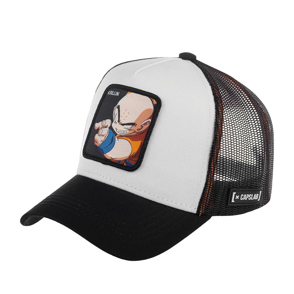 

Бейсболка унисекс CAPSLAB CL/DBZ3/1/KRI Dragon Ball Krillin белая / черная, Белый, CL/DBZ3/1/KRI Dragon Ball Krillin
