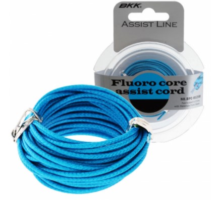 Поводковый материал BKK Fluoro Core Assist Cord 140lb 5м