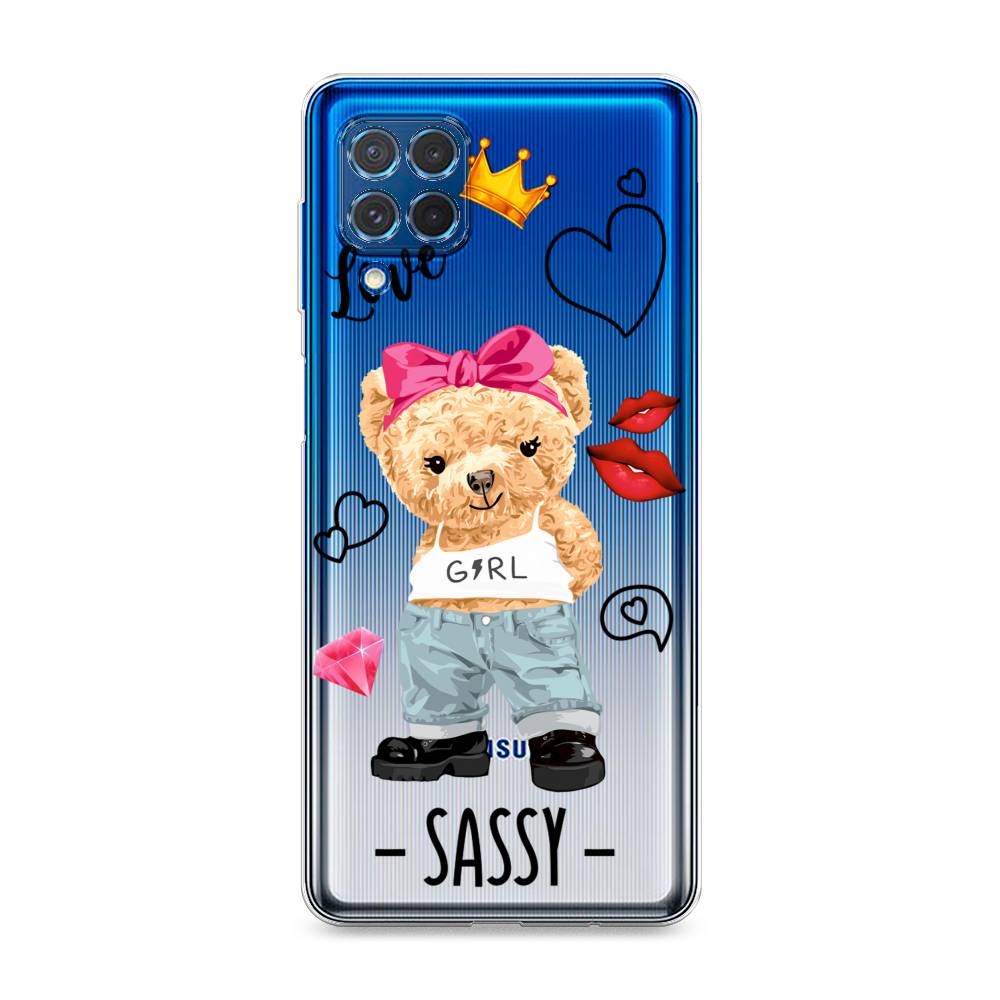 

Чехол на Samsung Galaxy M62 "Sugar Mommy", Голубой;белый;розовый, 2102950-6