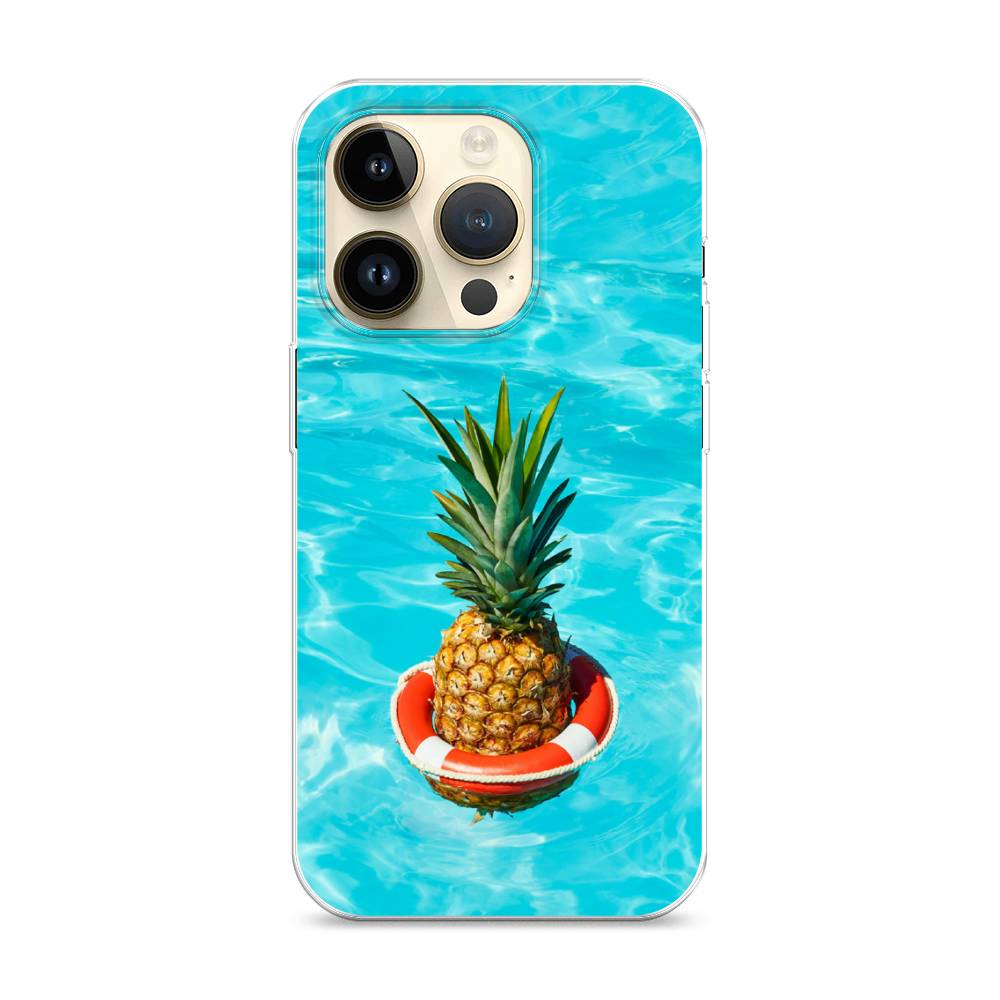 

Чехол Awog на Apple iPhone 14 Pro / Айфон 14 Pro "Ананас в бассейне", 15250-10